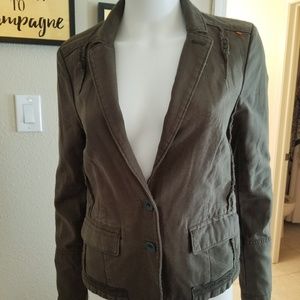 Hei Hei by Anthologie army green color Blazer